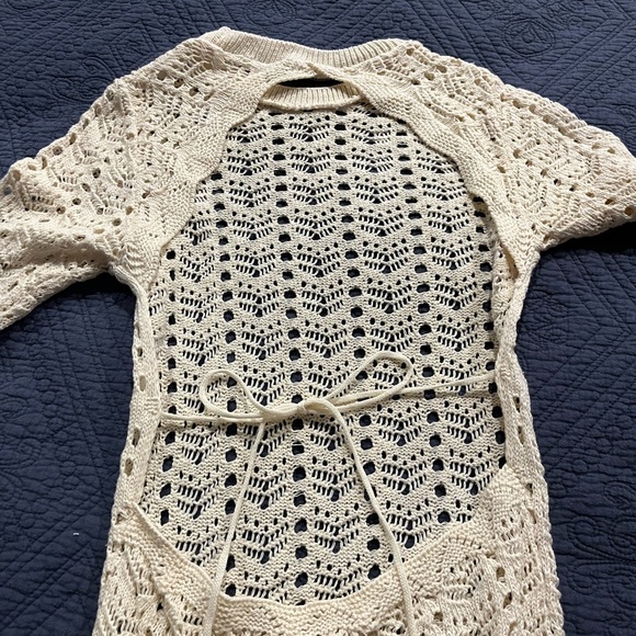 Crochet mini dress - Picture 3 of 3